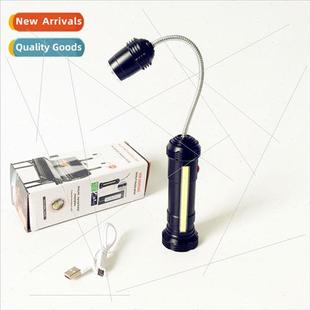 Repair Recharge Magnet Flashlight With Strong Work T6LED ght