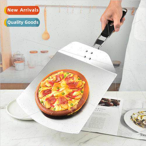 Baking Tools Folding Aluminum Pizza Scoop 24 inch Wooden Han