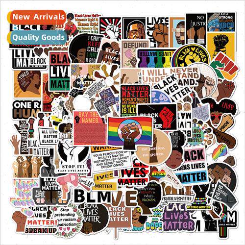 100 Hey Man Sports Girl Black ves Matter Graffiti Stickers S