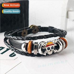 bracelet the Hat Straw skull Thieves King around Anime