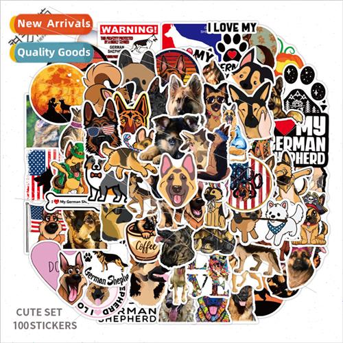 100 Animal Style German Shepherd Dog s Mug Notebook Glass Ce