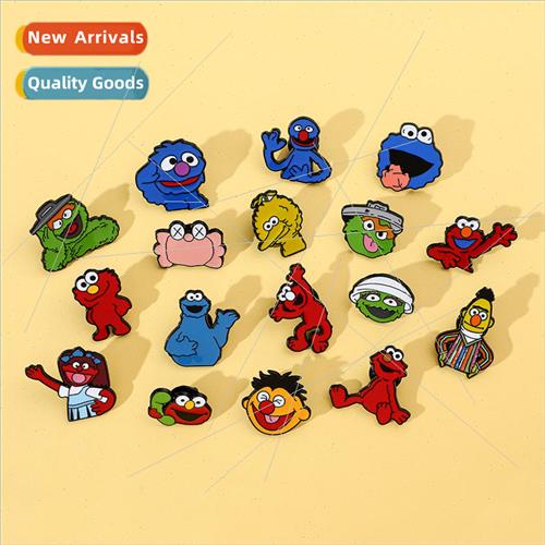Creative cartoon animation Sesame Set brooch Amore Sugar Coo