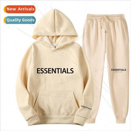 New ESS Sweatshirt Padded Mens Padded Sweatshirt Pullover Lo