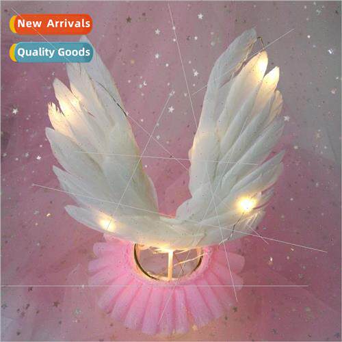 LED warm yellow light silver wire lights string lights mini