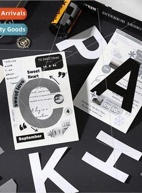 mple letter sticker pack Unsolvable mess series vintage embo