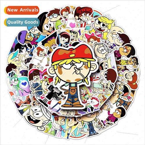 50 Hustle Family Cartoon Animation ne Laptop ggage Scooter D