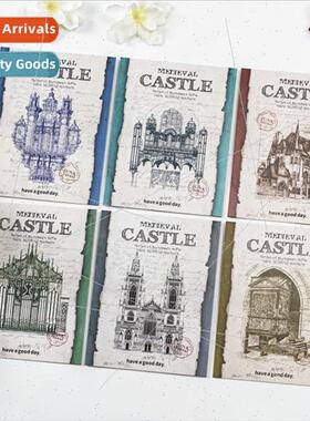 Medieval castle series material Scandinavian  sketch  handbo