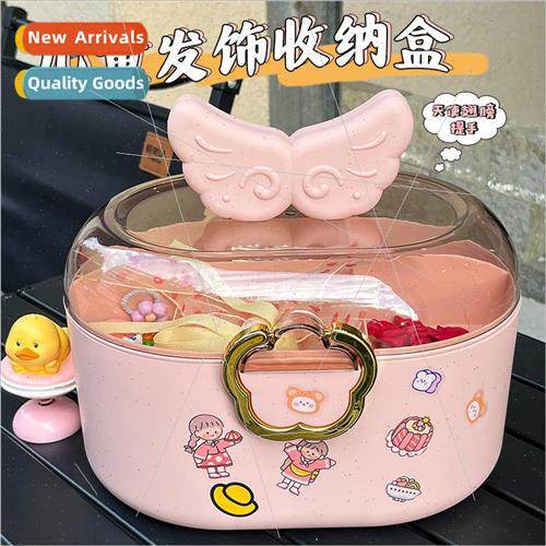 Childrens hair accessories organizer box girls jewelry box b