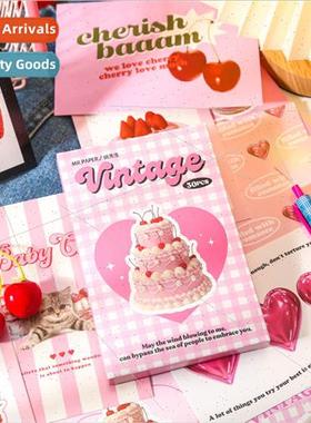 Boxed Postcards Retro Girls Hall Series Creative Personalize