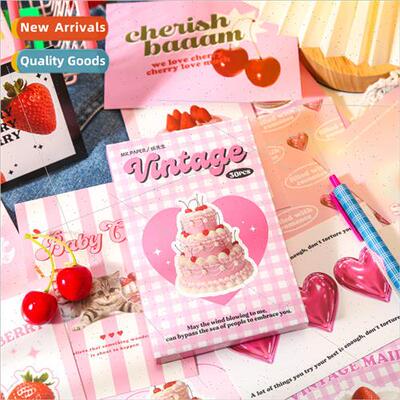 Boxed Postcards Retro Girls Hall Series Creative Personalize