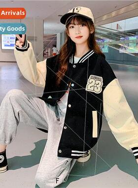 2022 new childrens clothing girls fashion baseball jacket fa