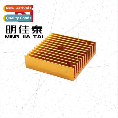 Gold 3D printer accessories 40*40*11 Makerbot heat sink mk7M