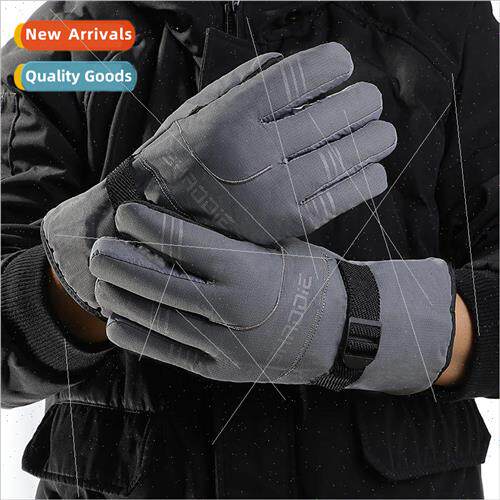 New mens gloves riding padded warm winter cycling driving co