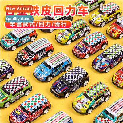 Alloy car childrens toy car bulk tin car inertia back to the
