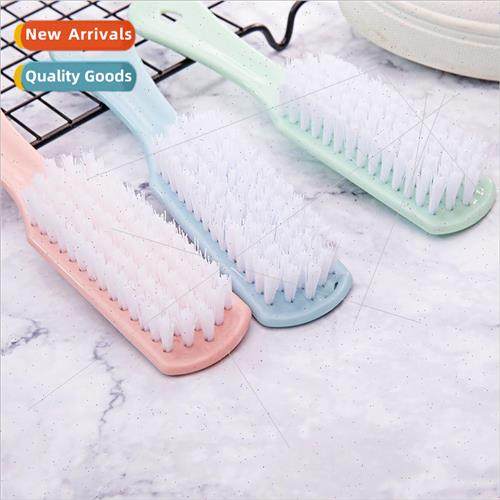 Long Handle Brush Hangable Soft Bristle Shoe Brush  Cleaning