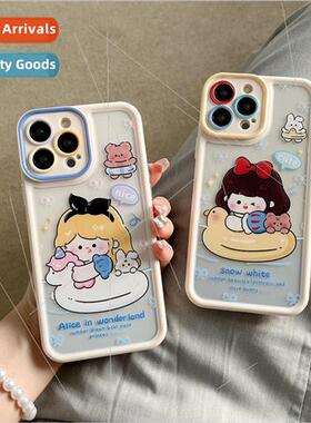 ins summer cartoon fairy tale princess 适用 iPhone13/14ProMa