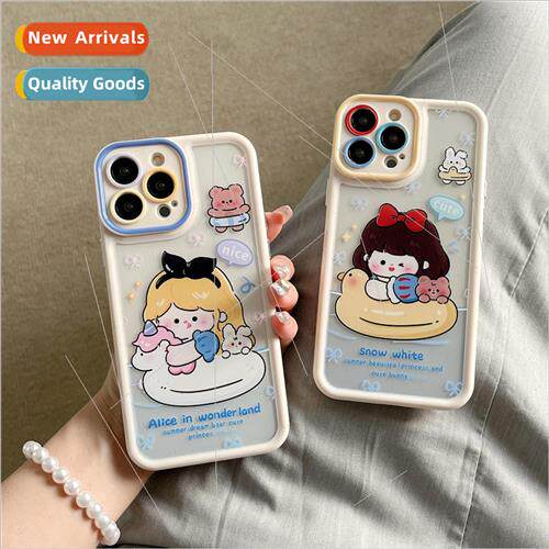 ins summer cartoon fairy tale princess 适用 iPhone13/14ProMa
