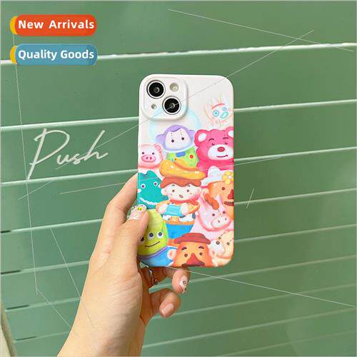 Niche oil painting cartoon iPhone14 soft phillips 12promax p
