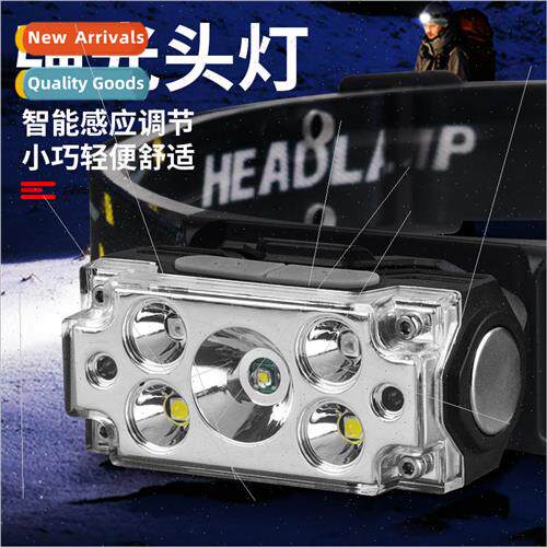 Mini strong light headlamp outdoor sports essential high sen