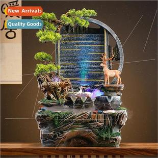 Indoor gateway landscaping circulating water fountain waterf