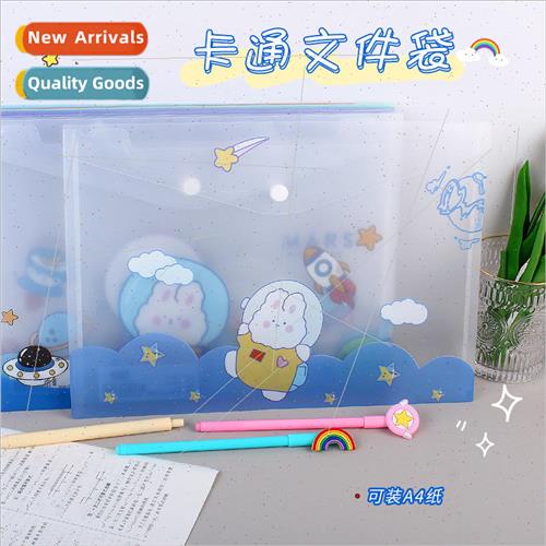 A4 cartoon creative astronaut trip file bag office desk orga