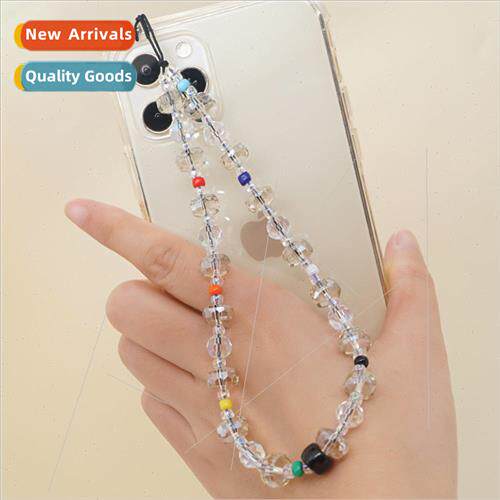 Bohemian simple transparent crystal handmade beaded cell pho
