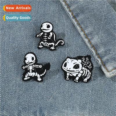 New cartoon creative skull Jenny turtle brooch wonderful fro