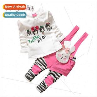month childrens new the Korean suit old Girls spring