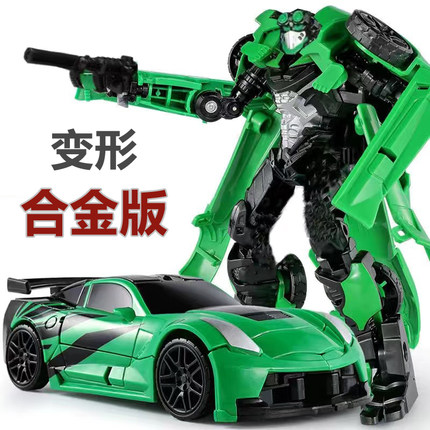 变形准星十字线擎天大黄蜂探长漂移合金正版男孩玩具金刚汽车模型