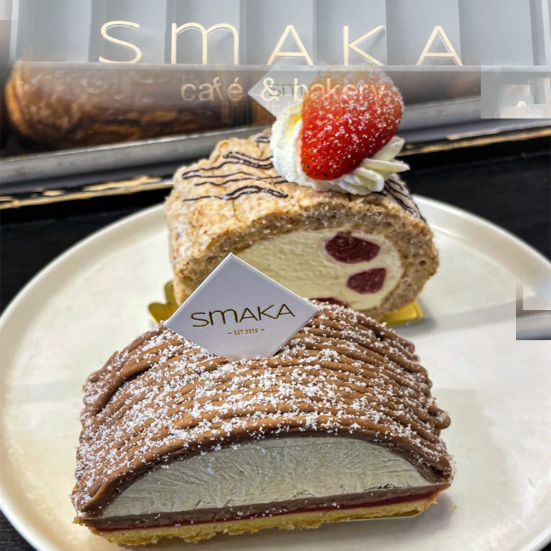 smaka布达佩斯蛋糕  肉桂卷 栗子塔蛋糕 上海代购 好吃的下午茶