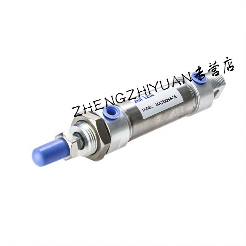 不锈钢气缸MA32X20X25X30X40X50X60X75X80x100X125X150SU精品MA3|