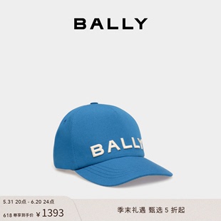 棒球帽6306671 BALLY 巴利蓝色立体刺绣字母男士