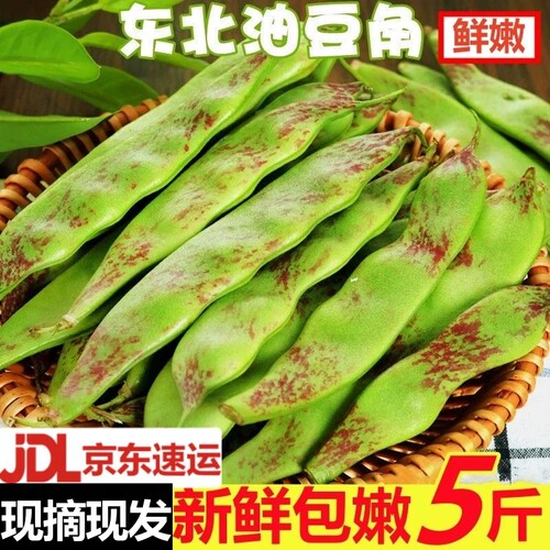 【头茬鲜嫩】东北油豆角现摘新鲜