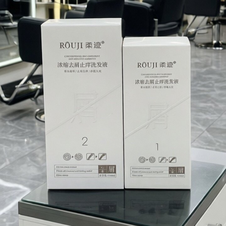 ROUJI柔迹去屑止痒洗发液浓缩去屑控油止痒洗发水理发店同款