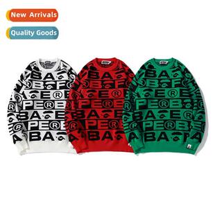 God series letters knting seal head ape tide Japanese