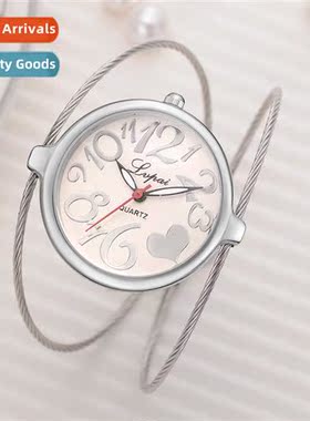 LVPAI Br Womens Bracelet Watch Niche Brushed Bracelet Large