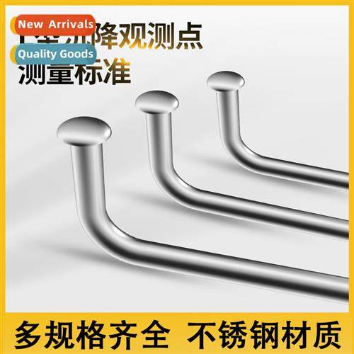 L-type settlement observati pegs measurement Signs pre-embed