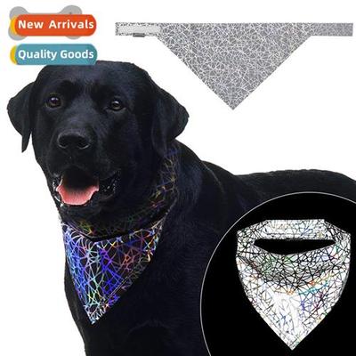 Illuminati reflective pet triangle scarf  technology  night