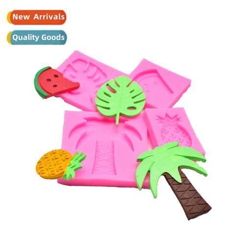 DIY Baking Tools Pineapple Watermel Cocut Tree Turtle Leaf F