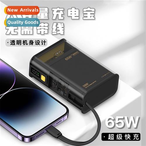 PD65W high-power charging asure transparent mecha wind 20000