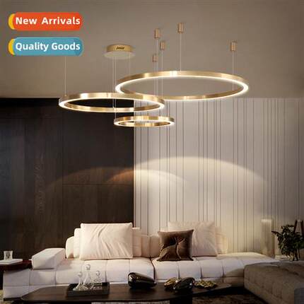 Living room chelier modern simple atmosphere 2020 new high-g