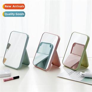 Creative desktop portable portable makeup mirror large deskt