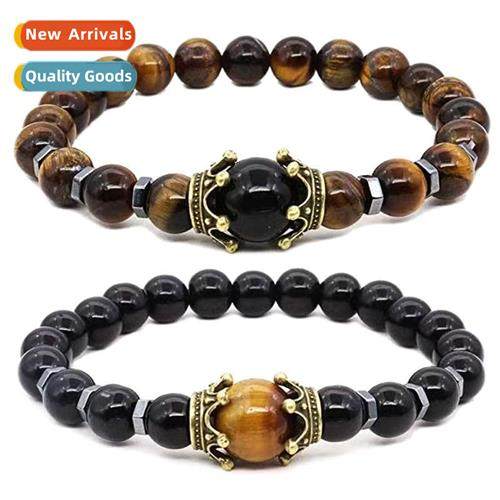 New listing European and American fashi jewelry big crown ti