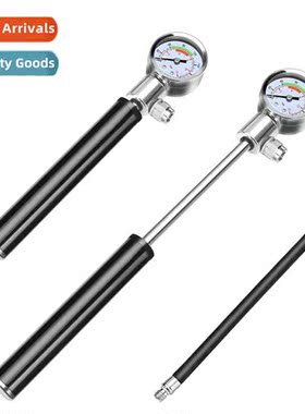 High-pressure mountain bike scooter portable steel mini pump