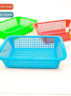 Kchen practical washing rice sieve plastic hollow basket dra