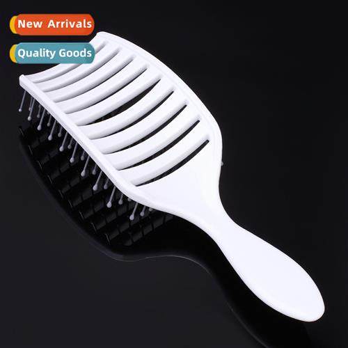 Ribs barber comb scalp massage comb plastic comb oil head bi