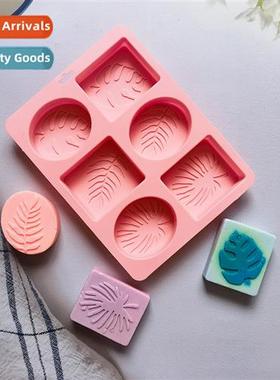 6 square oval leaves 604 silice mold cake, ice cream, puddin