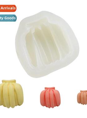 Silice Mould Bunch  Banana Cream Cake Fdant Silice Mould Bak