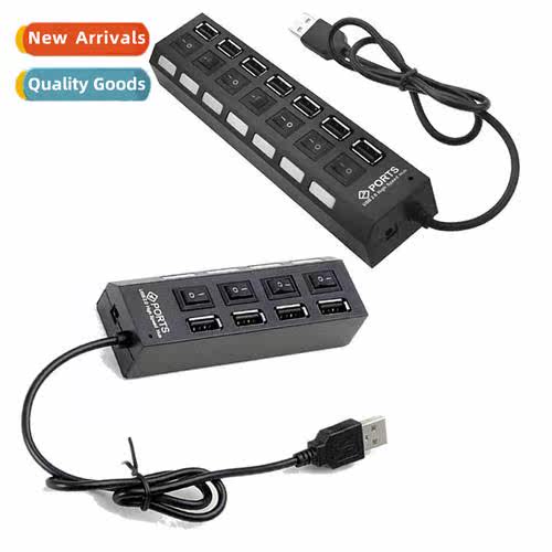 Laptop 4-port USBHUB splter 7-port HUB wh independent s HUB