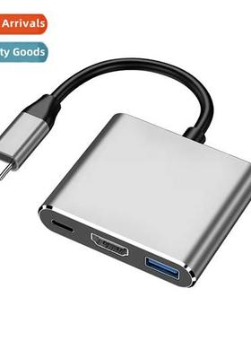 3-in-1 Typec to hdmi cverter cell phe cnecti TV laptop cast